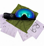 A Perspectivo Patagonia Snowboard x Ski Goggles Black Edition