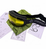 A Perspectivo Patagonia Snowboard x Ski Goggles Black Edition